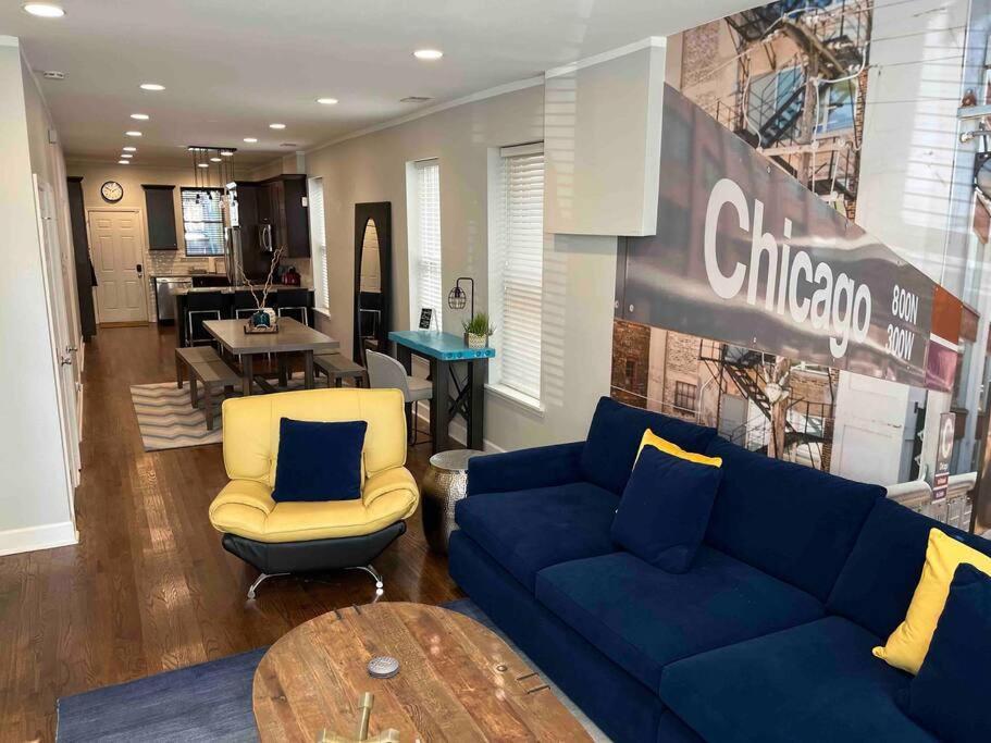 Trendy West Town Flat - 2 Bed / 1.5 Bath W Parking Apartman Chicago Kültér fotó